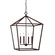Corona Four Light Pendant in Rubbed Bronze (59|3254RBZ)