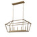 Corona Five Light Island Pendant in Vintage Gold (59|3245VG)