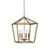 Four Light Pendant in Vintage Gold (59|3244VG)