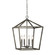 Four Light Pendant in Antique Silver (59|3244AS)