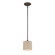 Jackson One Light Mini Pendant in Rubbed Bronze (59|3121RBZ)