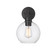 Basin One Light Outdoor Wall Sconce in Powder Coat Black (59|2981PBK)