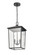 Fetterton Three Light Outdoor Hanging Lantern in Powder Coat Black (59|2973PBK)