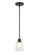 Amberle One Light Mini Pendant in Matte Black (59|2821MB)