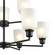 Amberle Nine Light Chandelier in Matte Black (59|2819MB)