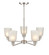 Amberle Five Light Chandelier in Brushed Nickel (59|2815BN)