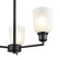 Amberle Three Light Chandelier in Matte Black (59|2813MB)