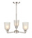 Amberle Three Light Chandelier in Brushed Nickel (59|2813BN)