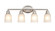 Amberle Four Light Vanity in Brushed Nickel (59|2804BN)