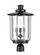Belvoir Three Light Outdoor Post Lantern in Powder Coat Black (59|2699PBK)