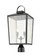 Devens Two Light Outdoor Post Lantern in Powder Coated Black (59|2654PBK)