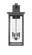 Barkeley Four Light Outdoor Wall Sconce in Powder Coated Black (59|2606PBK)