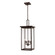 Barkeley Four Light Outdoor Hanging Lantern in Powder Coated Bronze (59|2605PBZ)