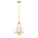 Dawes Three Light Pendant in Painted Modern Gold (59|2213PMG)