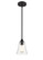 Caily One Light Pendant in Matte Black (59|2121MB)