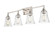 Caily Four Light Vanity in Brushed Nickel (59|2104BN)