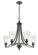 Natalie Five Light Chandelier in Matte Black (59|1465MB)