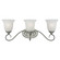 Three Light Vanity in Satin Nickel (59|1183SN)