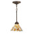 Delta One Light Mini Pendant in Mahogany Bronze (57|99787)