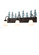 Tall Pines Three Light Vanity in Cafe Noir/Green Trees (57|99783)