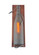 Tuscan Vineyard One Light Wall Sconce in Copper Metallic / Black Cherry (57|99644)