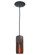 Venice One Light Mini Pendant in Black Metal (57|99430)