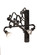 Nimske Two Light Wall Sconce in Textured Black (57|99397)