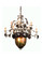 Greenbriar Oak 11 Light Chandelier in Dark Burnished Antique Copper (57|99238)