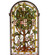 Arched Tree Of Life Window in Vaclt Jaw Avocado Amber (57|99049)