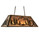 Mountain Range Six Light Oblong Pendant in Antique Copper (57|99025) Mountain Range Six Light Oblong Pendant in Antique Copper (57|99025)