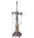 Mahogany Bronze Two Light Table Base Hardware in Mahogany Bronze (57|98881)