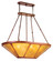 Sutter Six Light Inverted Pendant in Rust (57|98383)