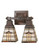 Arrowhead Mission Two Light Wall Sconce in Mahogany Bronze (57|98200)