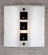 Metro Fusion One Light Wall Sconce in Nickel (57|98157)