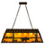 Black Bear Six Light Oblong Pendant in Timeless Bronze (57|98035)