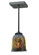 Pinecone One Light Mini Pendant in Wrought Iron (57|94906)