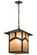 Seneca One Light Pendant in Craftsman Brown (57|92486)