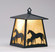Mare & Foal One Light Wall Sconce in Textured Black (57|82644)