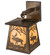 Moose At Dawn One Light Wall Sconce in Antique Copper (57|82636)