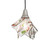 Tossalad One Light Mini Pendant in Brushed Nickel (57|82541)