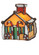 Gingerbread House One Light Accent Lamp in Multi (57|82175)