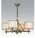 Revolution Four Light Chandelier in Mahogany Bronze (57|81993)