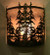 Tall Pines One Light Wall Sconce in Antique Copper (57|81261)