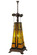 Sierra Prairie Mission Two Light Table Base Hardware in Custom (57|81092)