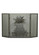 Welcome Pineapple Fireplace Screen in Wrought Iron (57|81084)