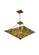 Acorn & Oak Leaf Four Light Inverted Pendant in Antique Copper (57|81067)