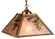 Oak Leaf & Acorn Two Light Pendant in Antique Copper (57|76317)