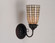 Geometric One Light Wall Sconce in Mahogany Bronze (57|74057)