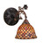 Fishscale One Light Wall Sconce in Mahogany Bronze (57|74044)