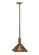 Personalized One Light Pendant in Wrought Iron (57|73484)
